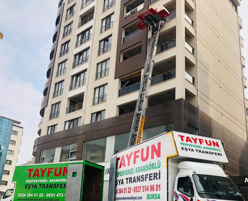 Bursa asansörlü evden eve nakliyat